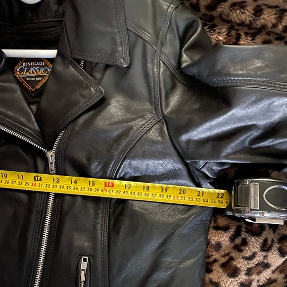 NEW!!! Womens Leather Riding Jacket - Picture 15 of 16